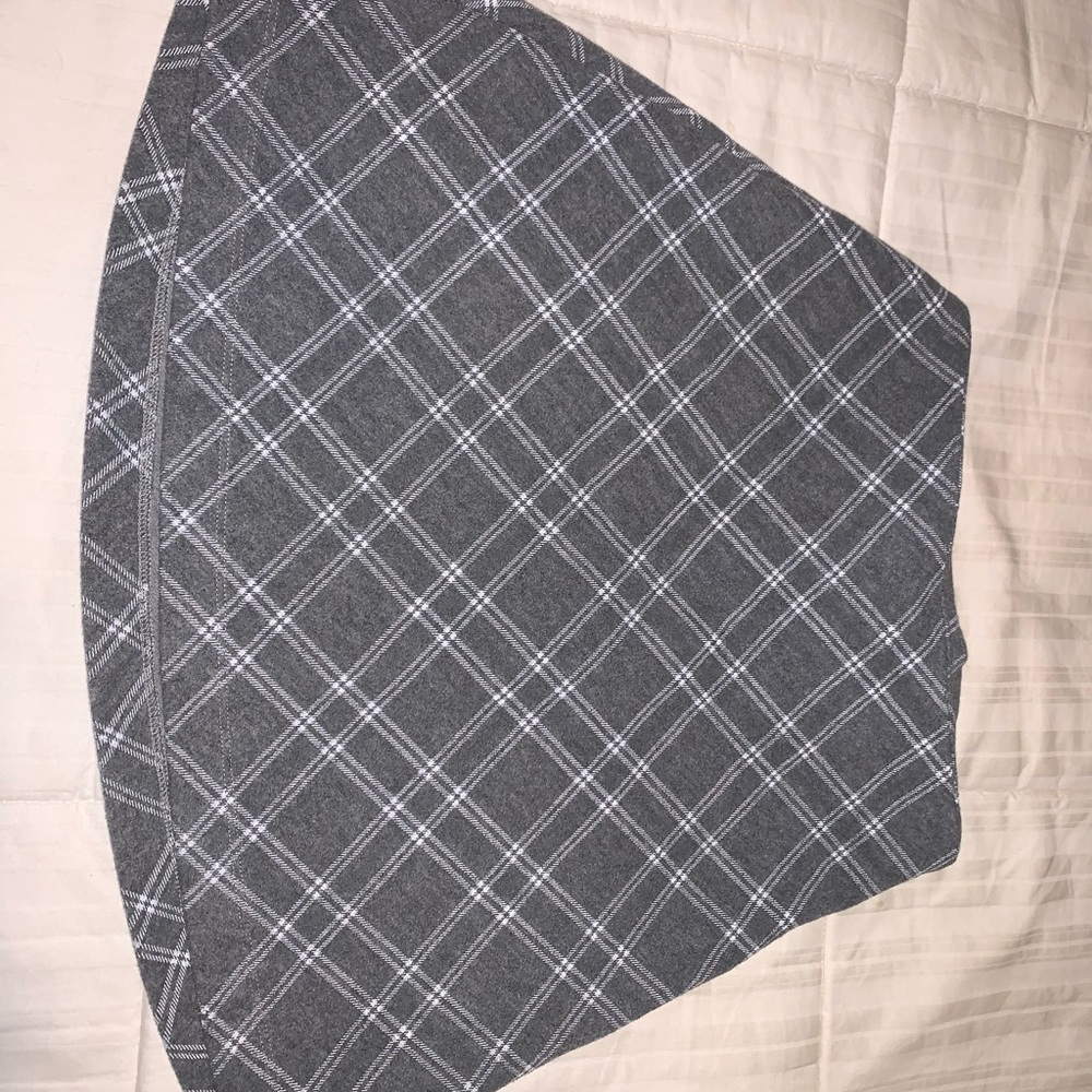 plaid skirt